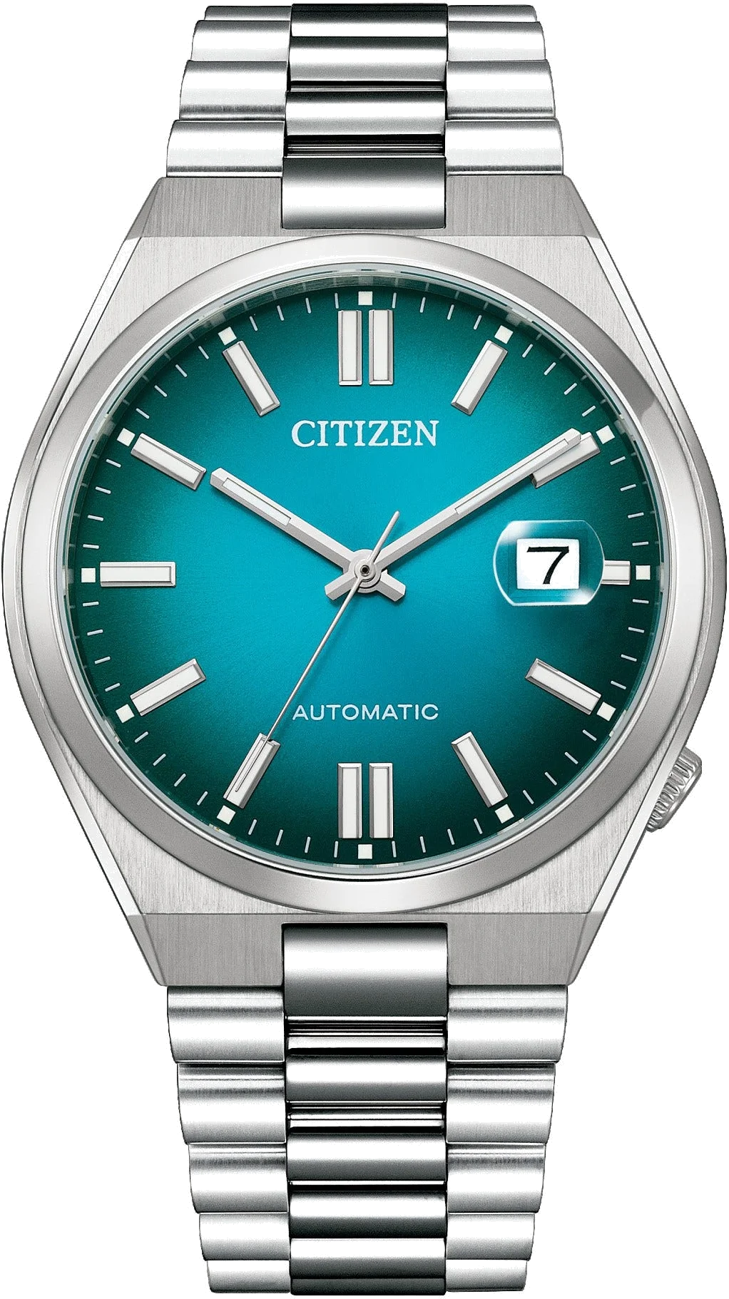 Montre Citizen NJ0151-88X Automatique Homme - Cadran Bleu Sarcelle, Bracelet Acier