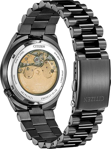 Montre Citizen Tsuyosa Automatique NJ0155-87E Cadran Noir Camouflage Homme vue 2