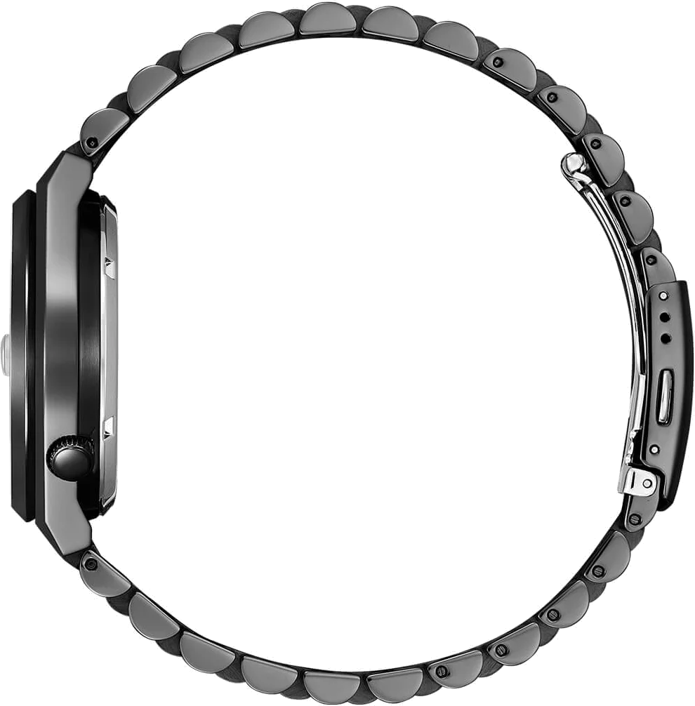 Montre Citizen Tsuyosa Automatique NJ0155-87E Cadran Noir Camouflage Homme vue 3