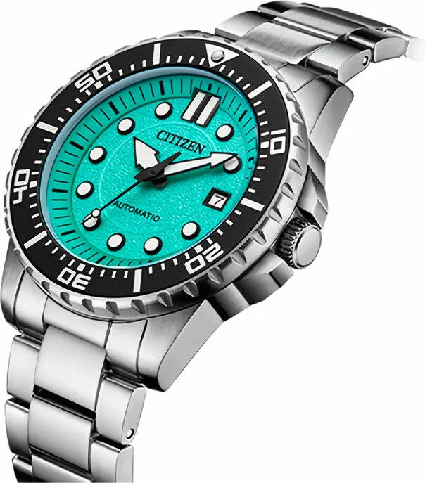 Montre Homme Citizen Automatique NJ0170-83X Cadran Bleu Tiffany Acier vue 2
