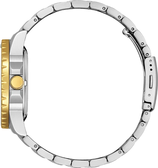 Montre Homme Citizen Automatique NJ0174-82L Cadran Bleu Acier Bicolore vue 4