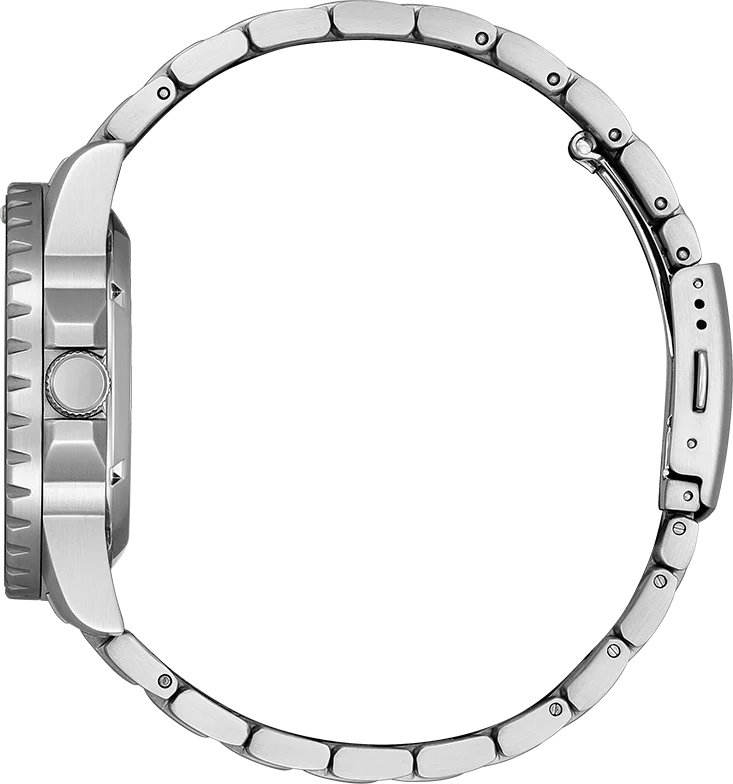 Montre Citizen Automatique Homme NJ0178-81M Cadran Bleu Glacier Acier vue 4