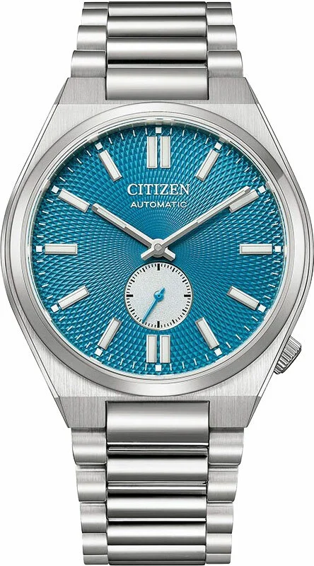 Montre Citizen Tsuyosa Automatique Homme NK5010-51L Cadran Bleu Acier