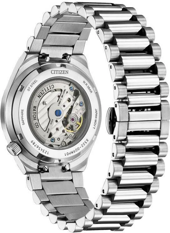 Montre Citizen Tsuyosa Automatique Homme NK5010-51L Cadran Bleu Acier vue 2