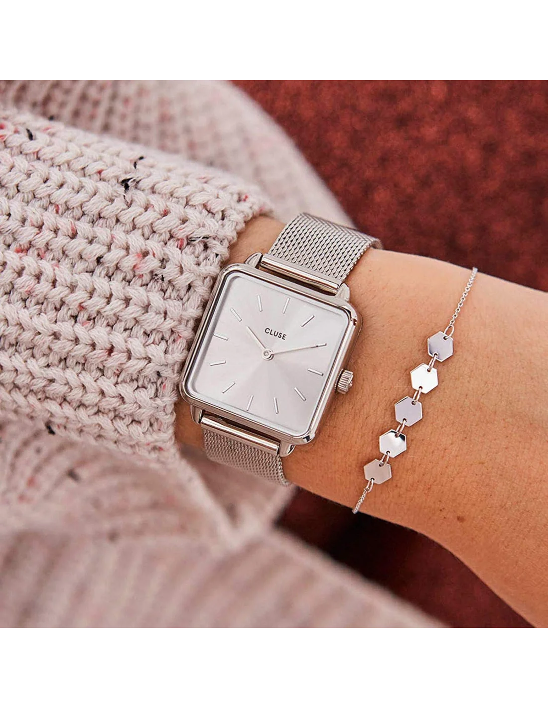 Montre Femme Cluse La Tétragone CL60012 vue 3