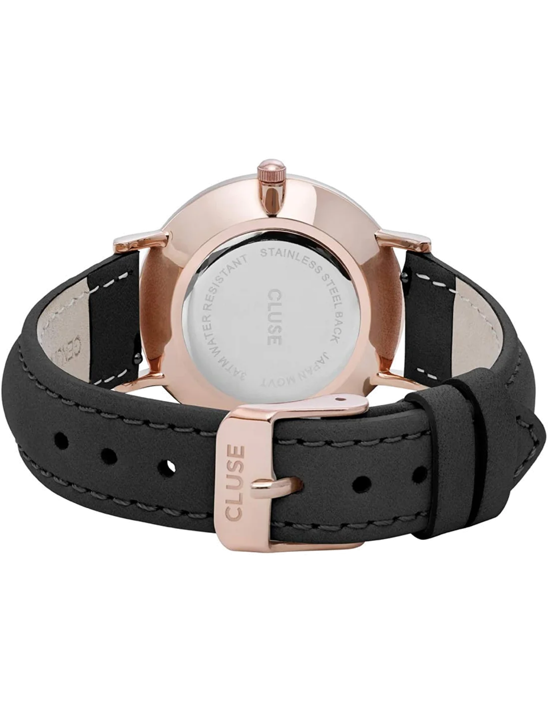Montre Cluse Minuit CL30022 Rose Gold Black/Black vue 3
