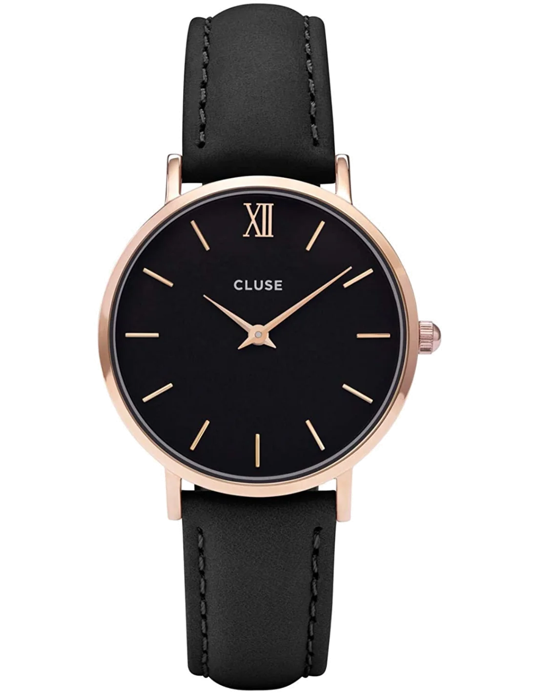 Montre Cluse Minuit CL30022 Rose Gold Black/Black