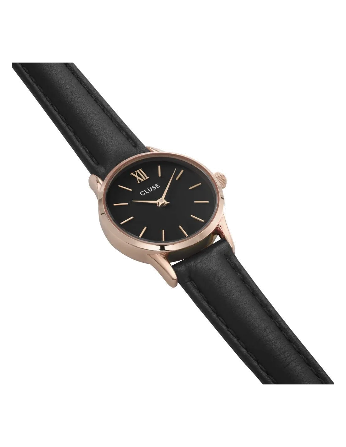 Montre Femme Cluse La Vedette CL50011 en Or Rose et Cadran Noir vue 2
