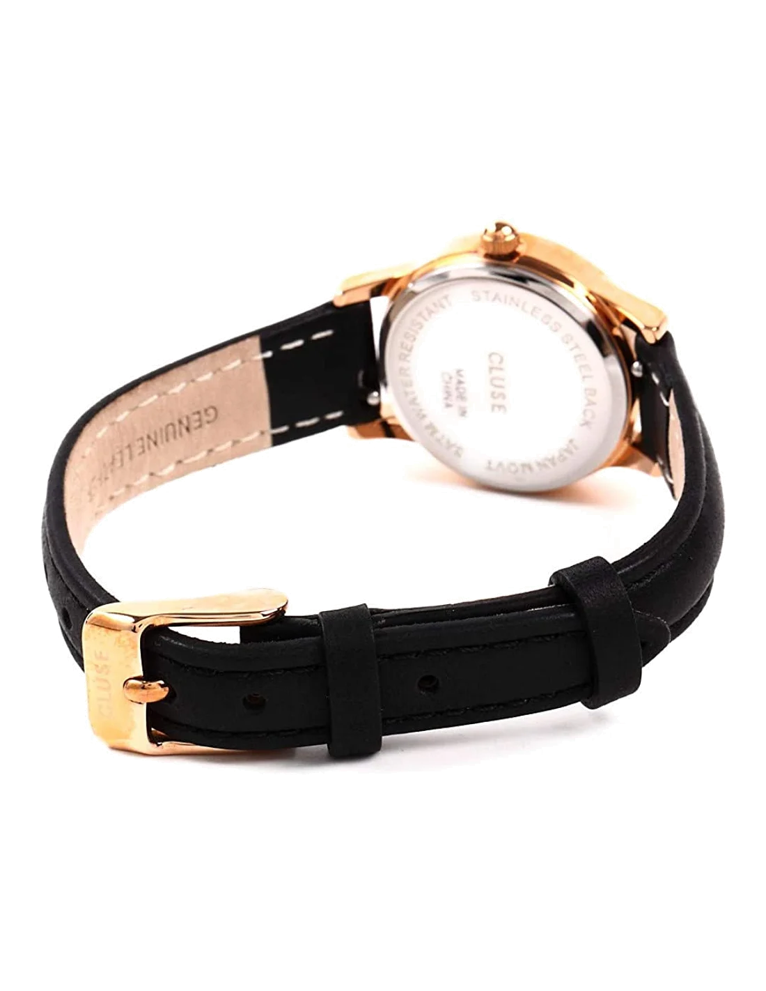 Montre Femme Cluse La Vedette CL50011 en Or Rose et Cadran Noir vue 3