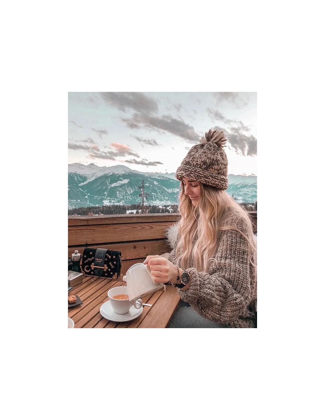 Montre Cluse La Bohème CL18001 Rose Gold Black/Black vue 4