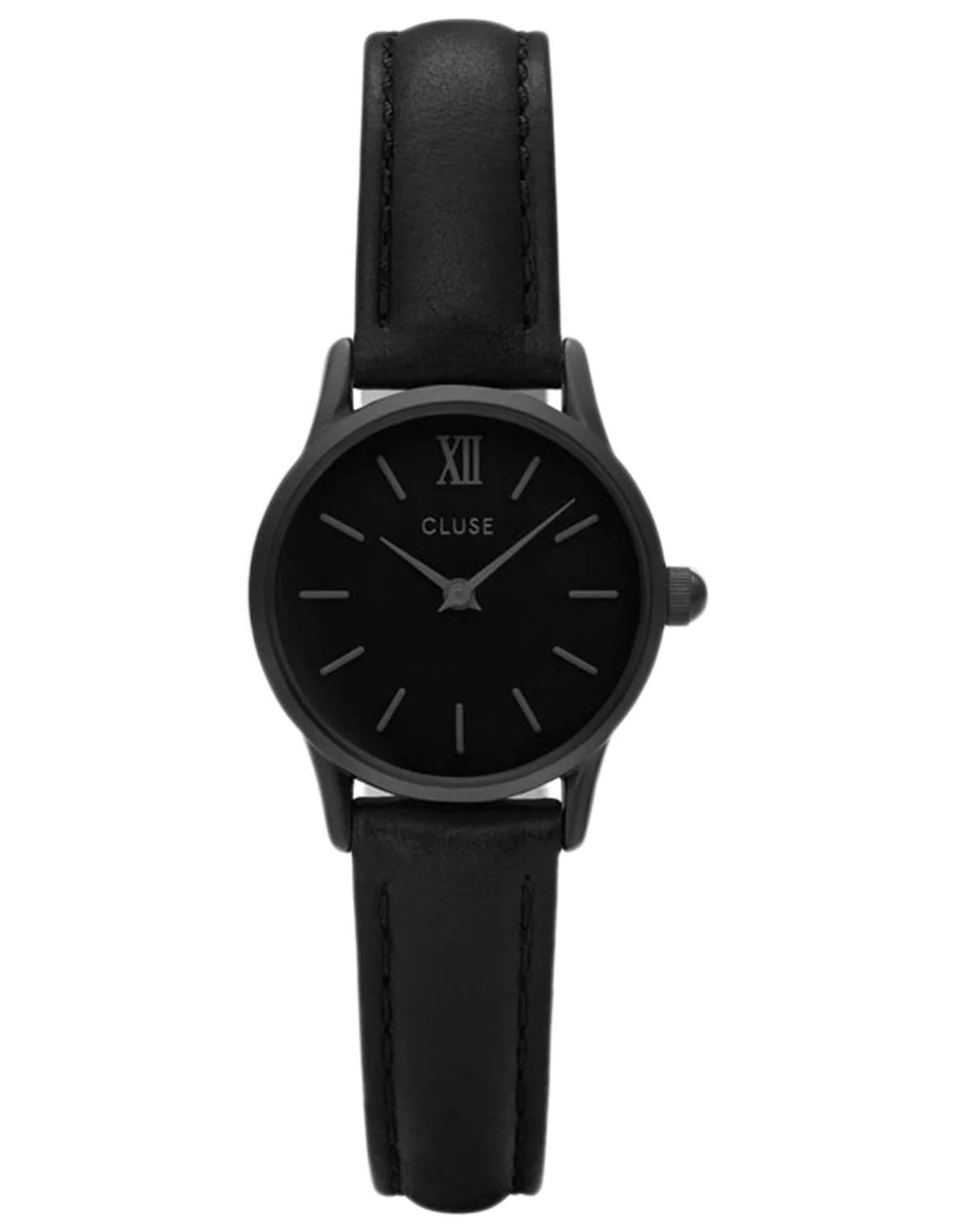 Montre Femme Cluse La Vedette CL50015 - Cadran et bracelet cuir noir