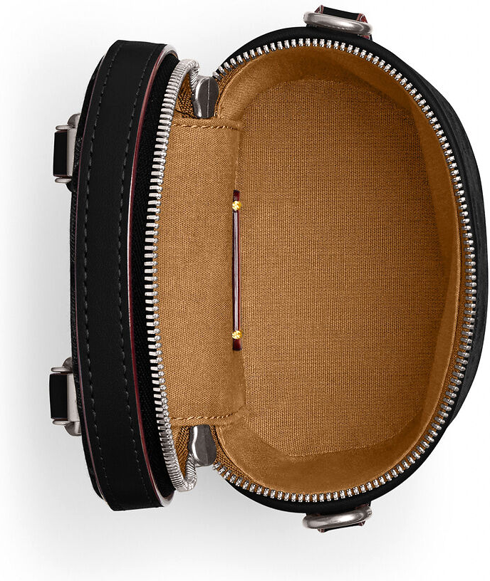 Sac à bandoulière Coach Trail 12 en toile signature - Noir vue 2