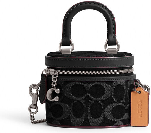 Sac à bandoulière Coach Trail 12 en toile signature