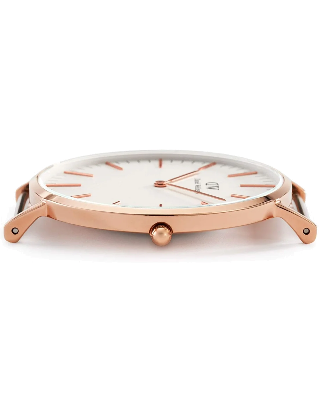Montre Unisexe Daniel Wellington DW00100034, Boîtier Nylon Or Rose 36mm, Bracelet NATO Tricolore vue 2