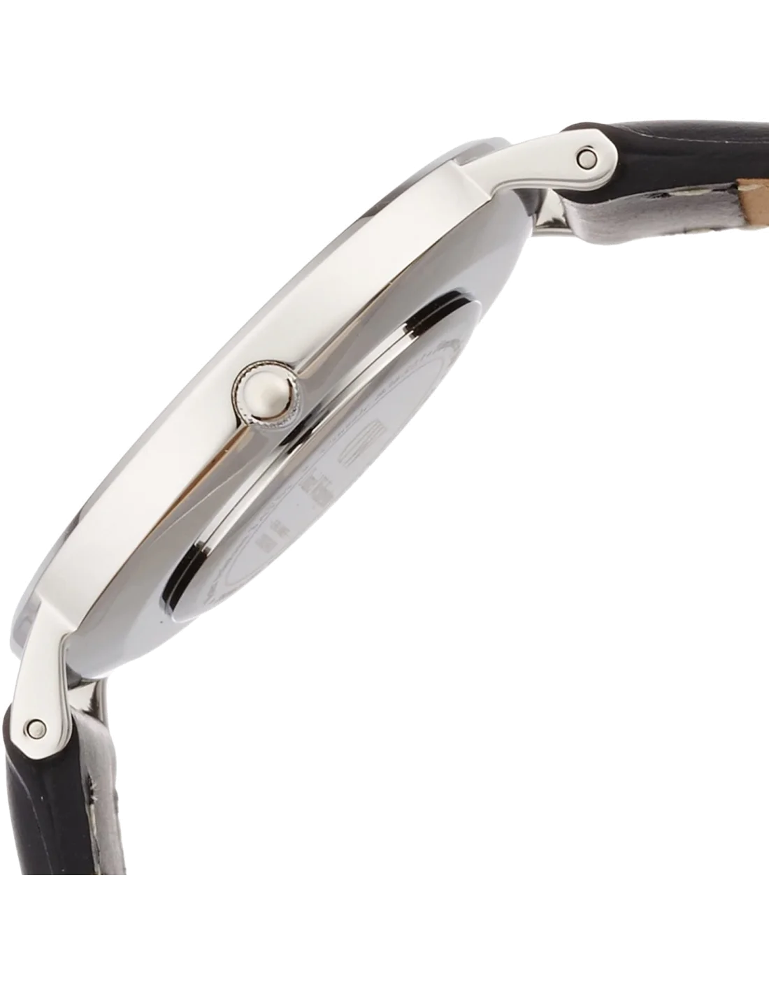 Montre Daniel Wellington Classic Sheffield DW00100053 - Cadran blanc 36mm, bracelet cuir noir - Unisexe vue 2