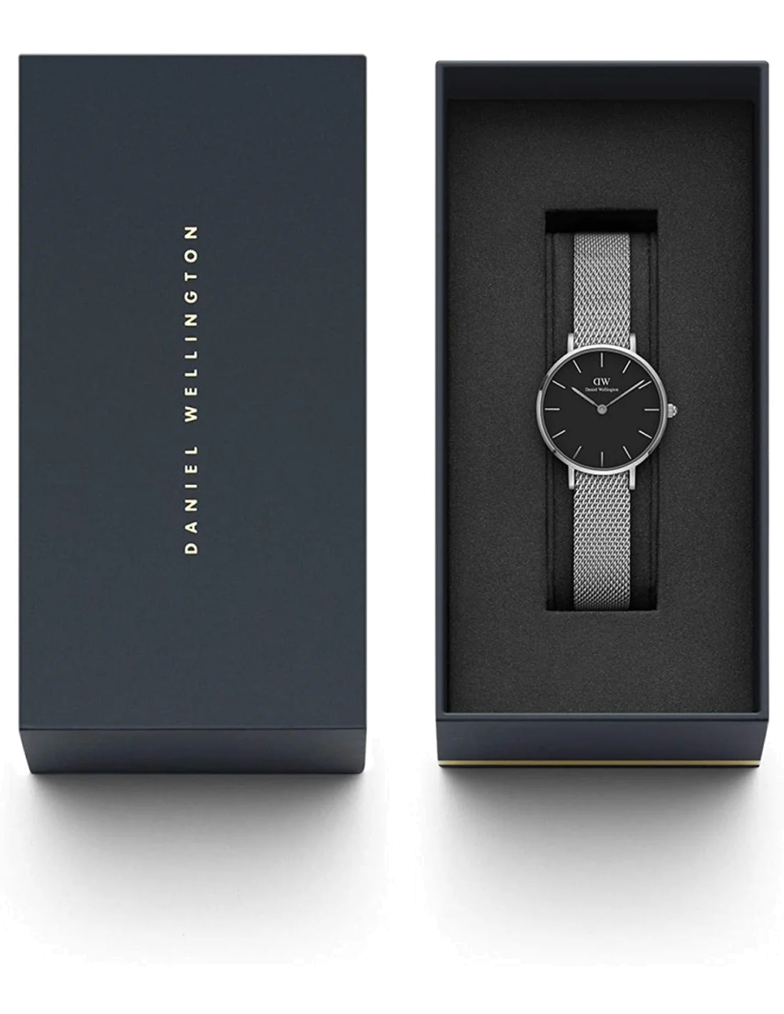Montre Femme Daniel Wellington DW00100162 Cadran Noir Boîtier Argent vue 3