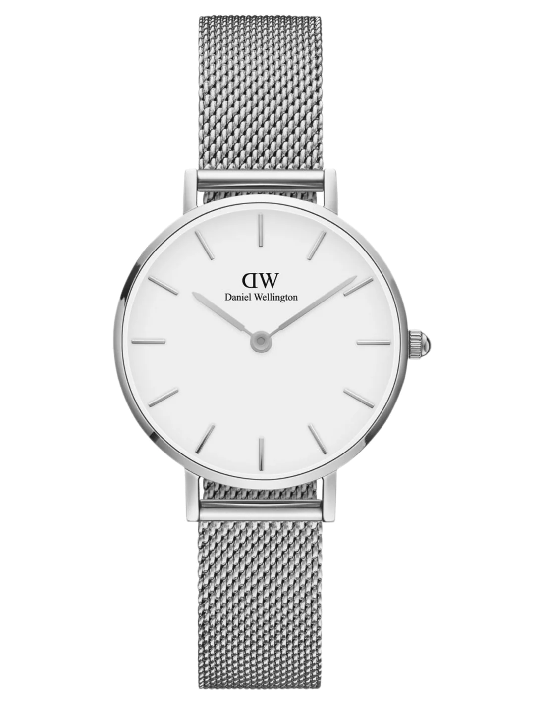 Montre Femme Daniel Wellington DW00100220 Classic Petite 28mm Cadran Blanc Acier