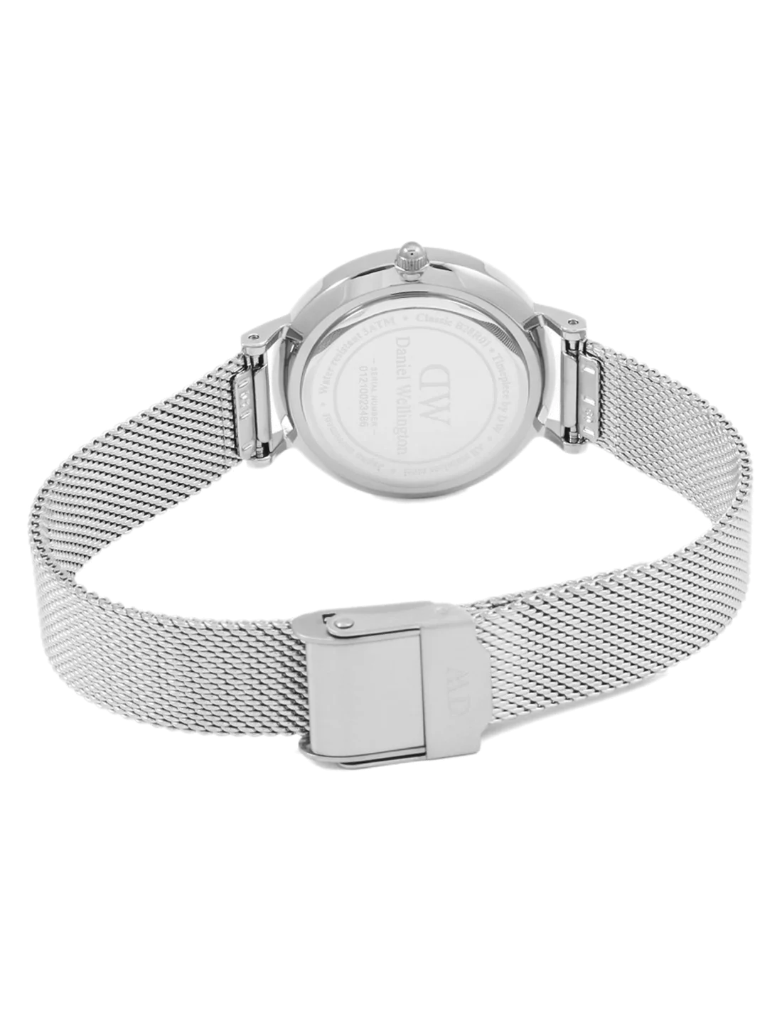 Montre Femme Daniel Wellington DW00100220 Classic Petite 28mm Cadran Blanc Acier vue 3