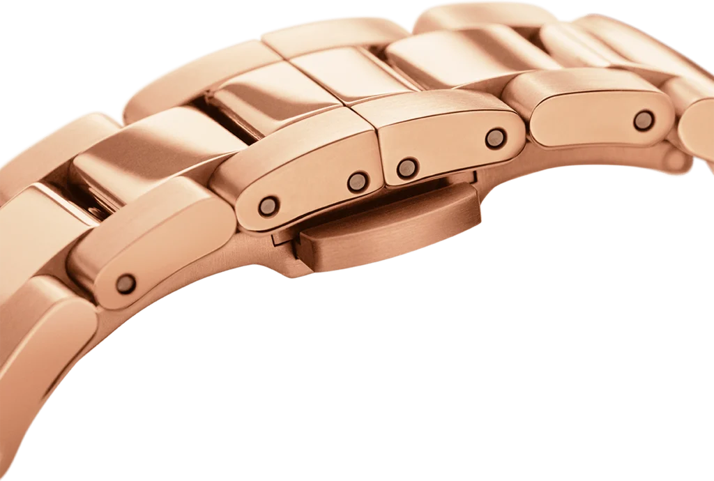 Montre Daniel Wellington Iconic Link DW00100331 - Boîtier et Cadran Rose 36mm - Pour Femme vue 4