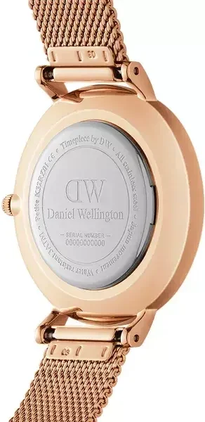 Montre Femme Daniel Wellington DW00100471 Petite Unitone - Boîtier 32 mm Or Rose Acier vue 3