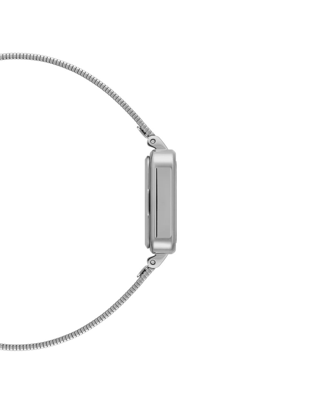 Montre Femme Daniel Wellington Quadro Studio DW00100521 - Cadran Carré Blanc, Boîtier et Bracelet Argent vue 3