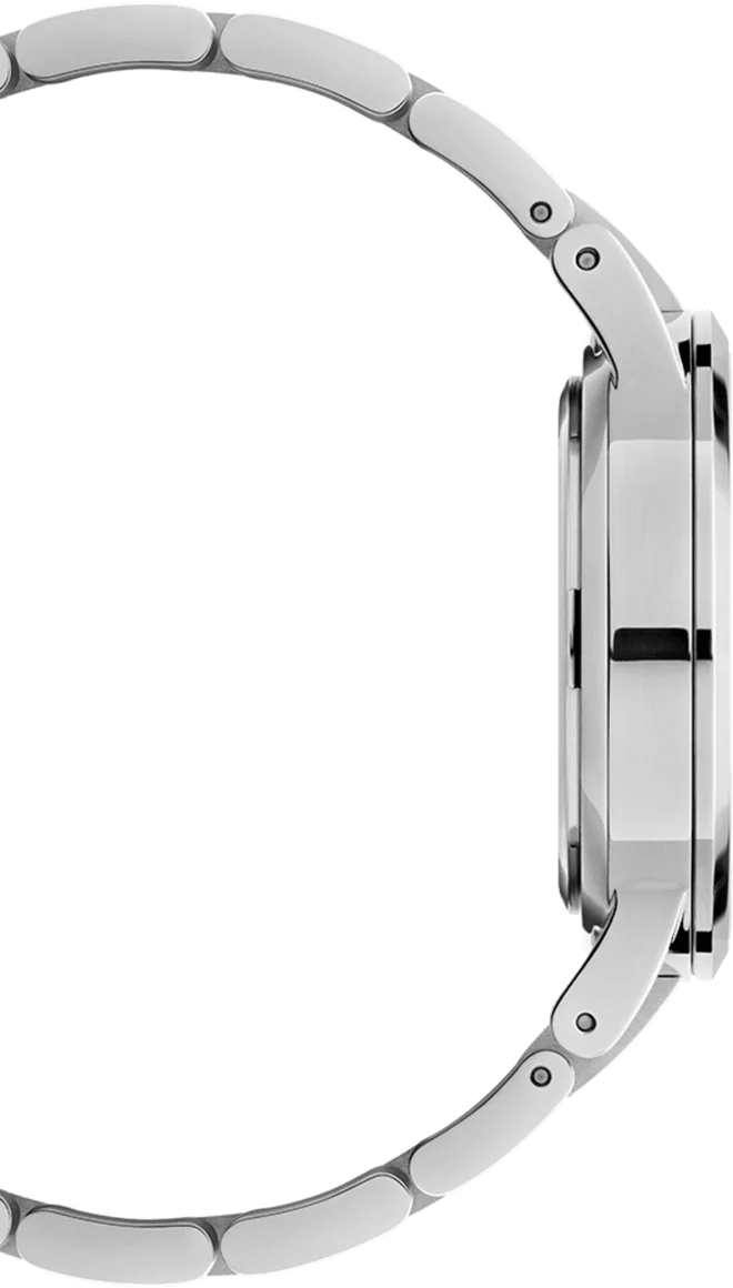 Montre Daniel Wellington DW00100540 Iconic Link, cadran bleu pastel Capri 28mm, bracelet acier poli pour femme vue 5