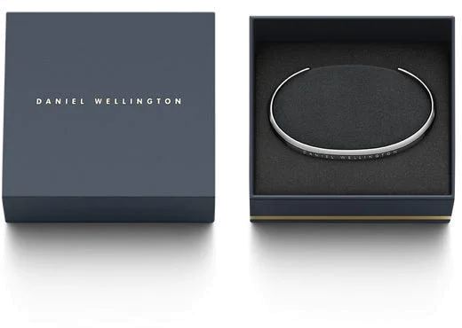 Bracelet Classique Jonc Argenté Daniel Wellington DW00400002 pour Femme - Taille L vue 3