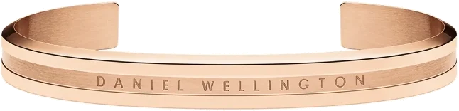 Bracelet Daniel Wellington Elan en acier inoxydable doré or rose - Réf. DW00400140 - Taille Femme S