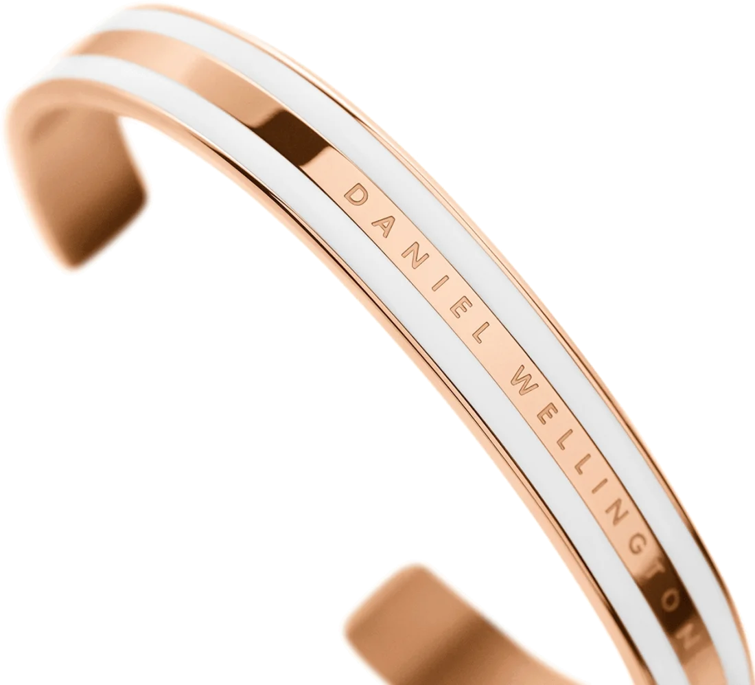 Bracelet Daniel Wellington DW00400007 en acier or rose pour femme - Taille S vue 4