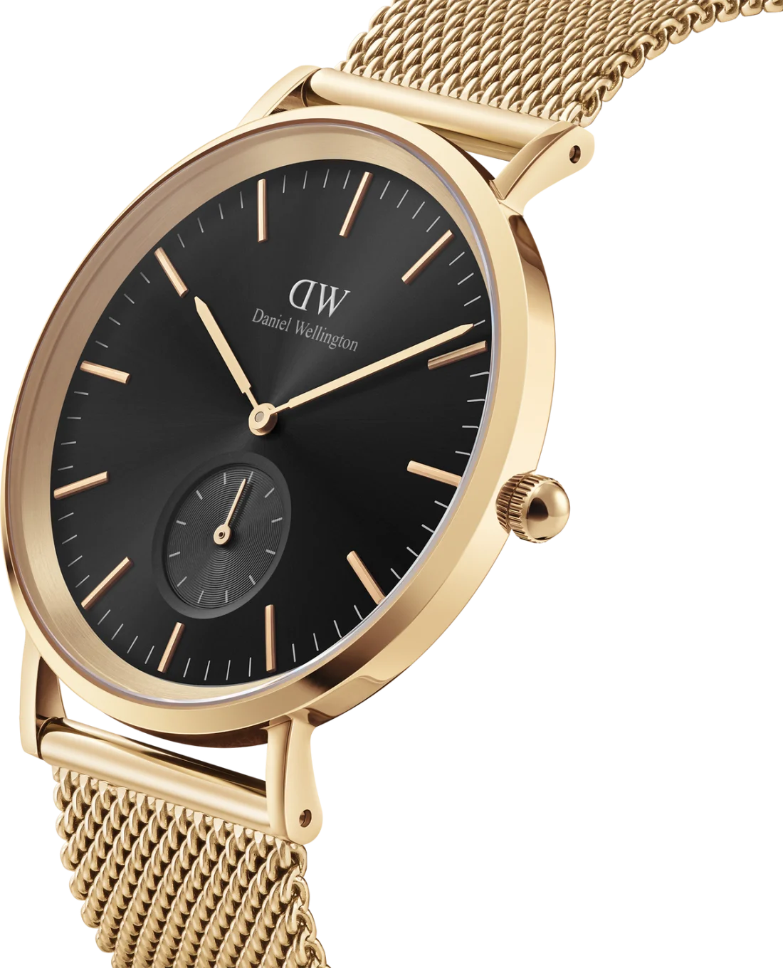 Montre Daniel Wellington DW00100713 Classic Multi-Eye Evergold Onyx vue 2