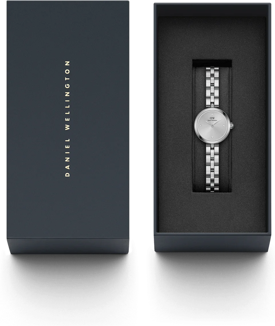 Montre Femme Daniel Wellington DW00100719 Elan Lumine, cadran et bracelet acier argenté 22mm vue 6