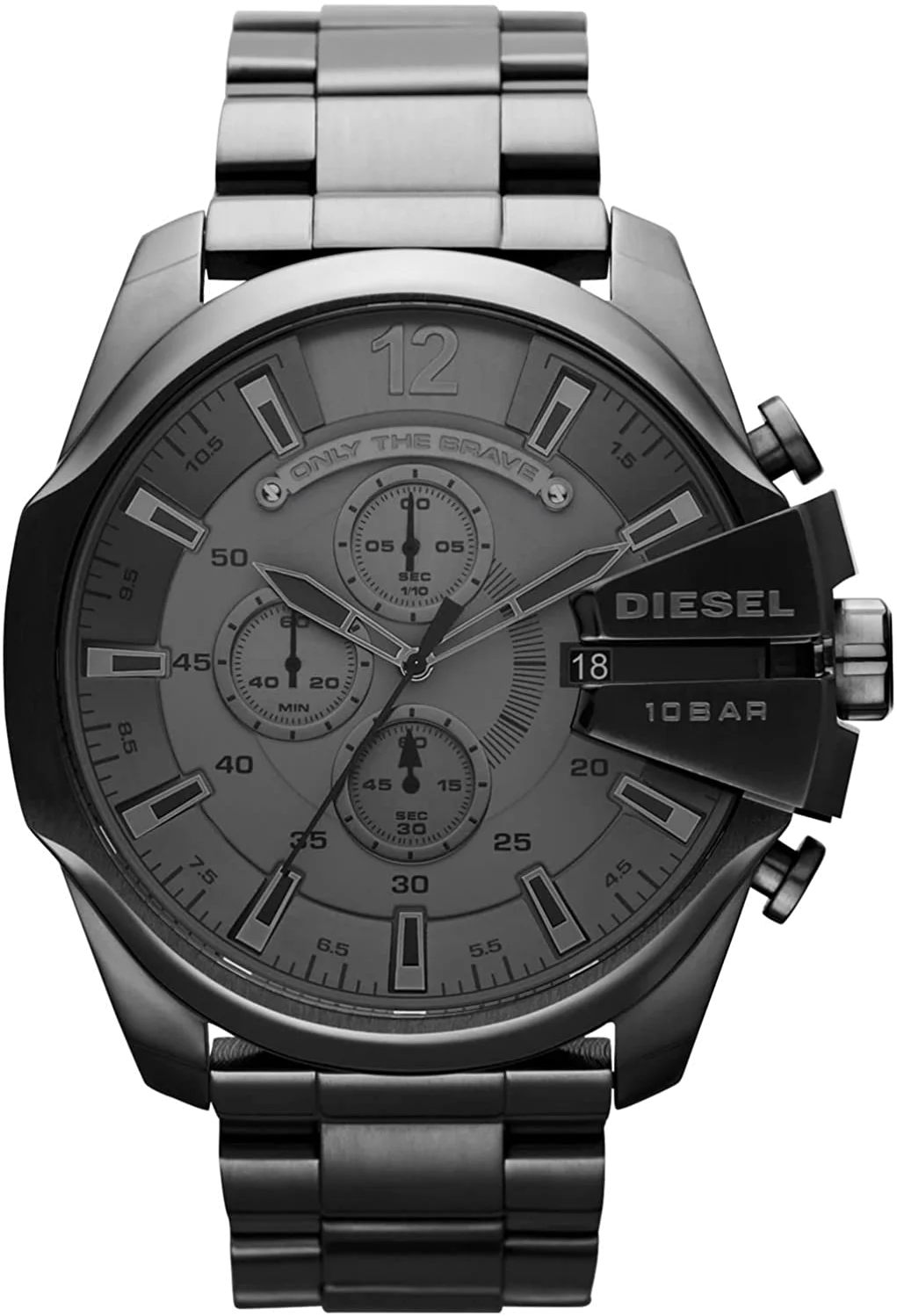 Montre Diesel Mega Chief DZ4282 Chronographe Homme XL Cadran 59mm Anthracite