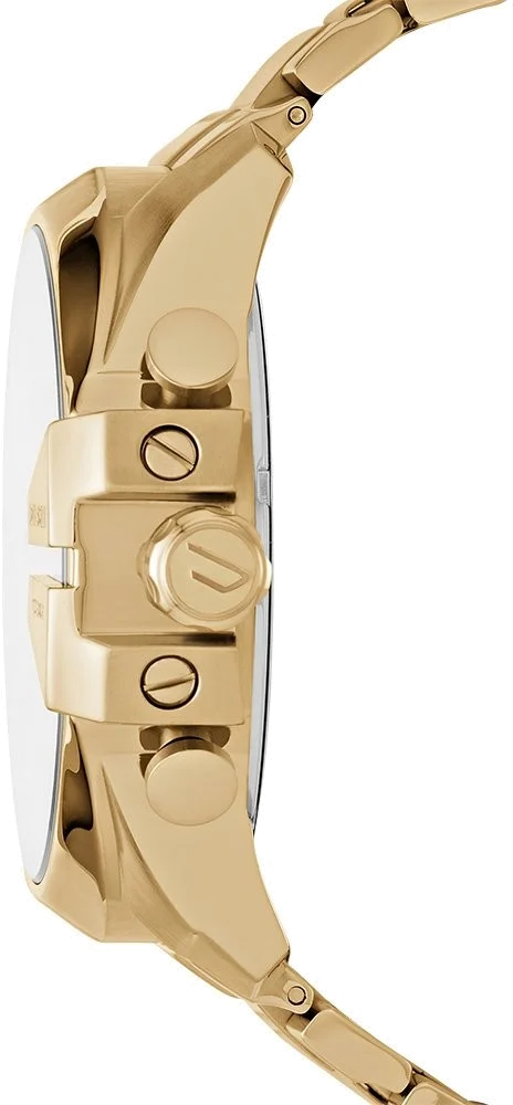 Montre Diesel Mega Chief DZ4360 pour Homme en Acier Doré vue 3