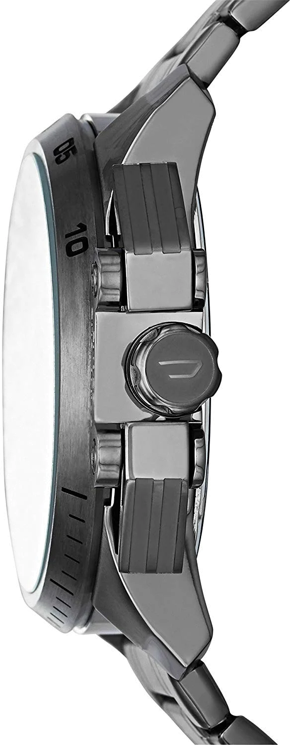 Montre Homme Diesel Ironside DZ4363 en Acier Gris Anthracite vue 2