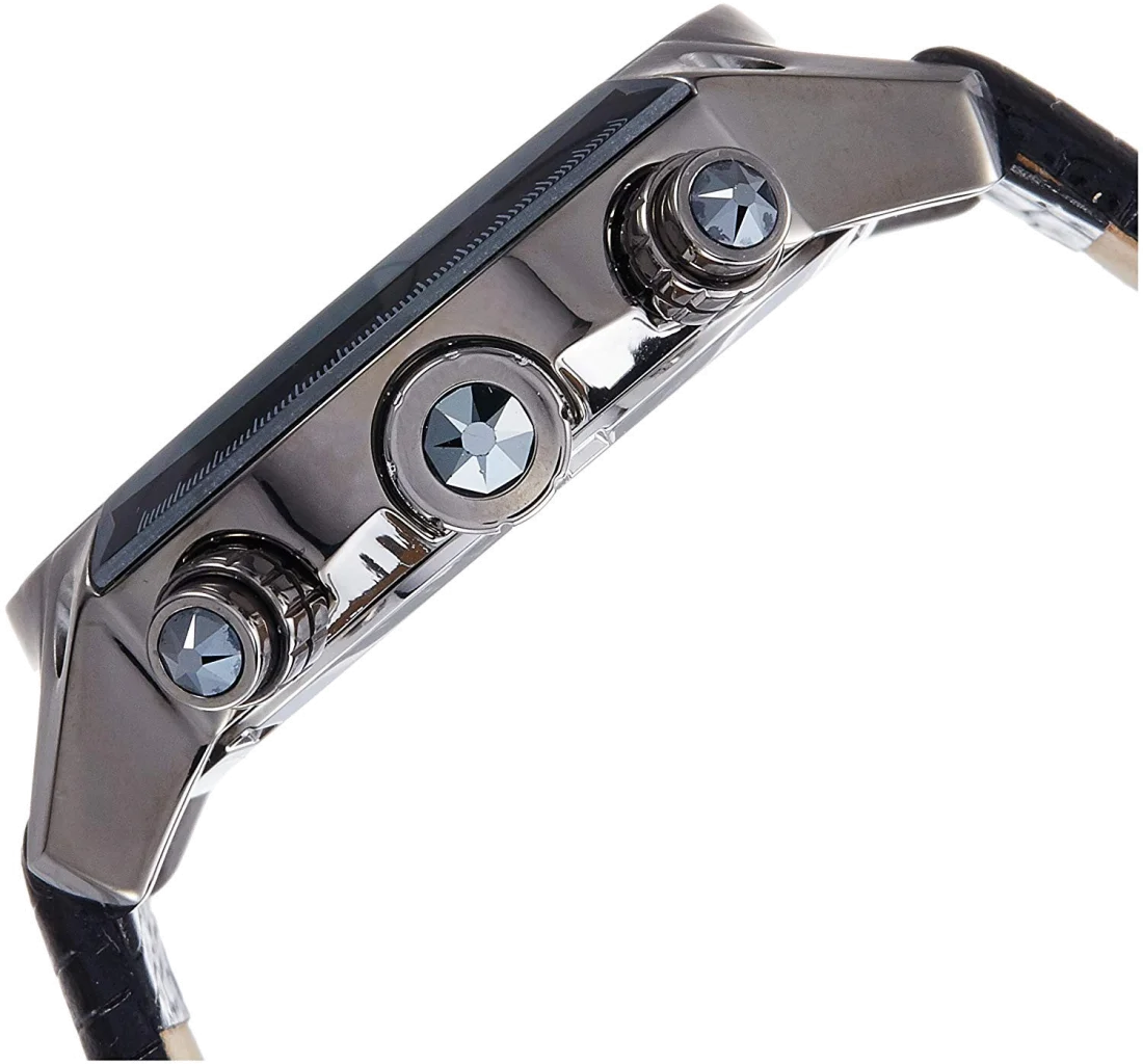 Montre Homme Diesel Padlock Chronographe Noir DZ4437 vue 2