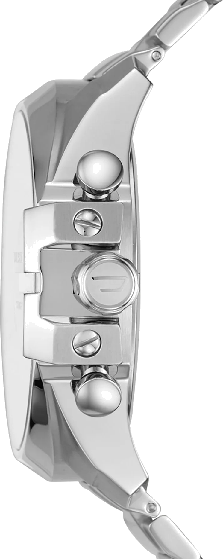 Montre Diesel Mega Chief DZ4465 pour Homme, Boîtier Acier Inoxydable Noir 51 mm vue 2