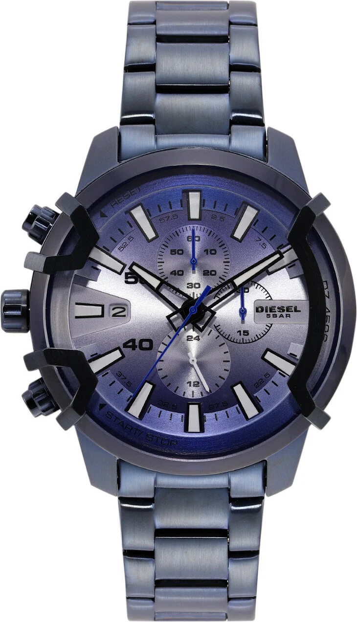 Montre Homme Diesel DZ4596 Chronographe Acier Inoxydable Bleu vue 3