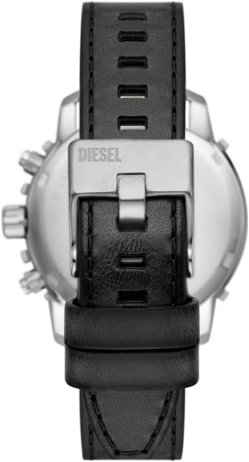 Montre Diesel DZ4603 pour Homme - Cadran et Bracelet Cuir Noir vue 3
