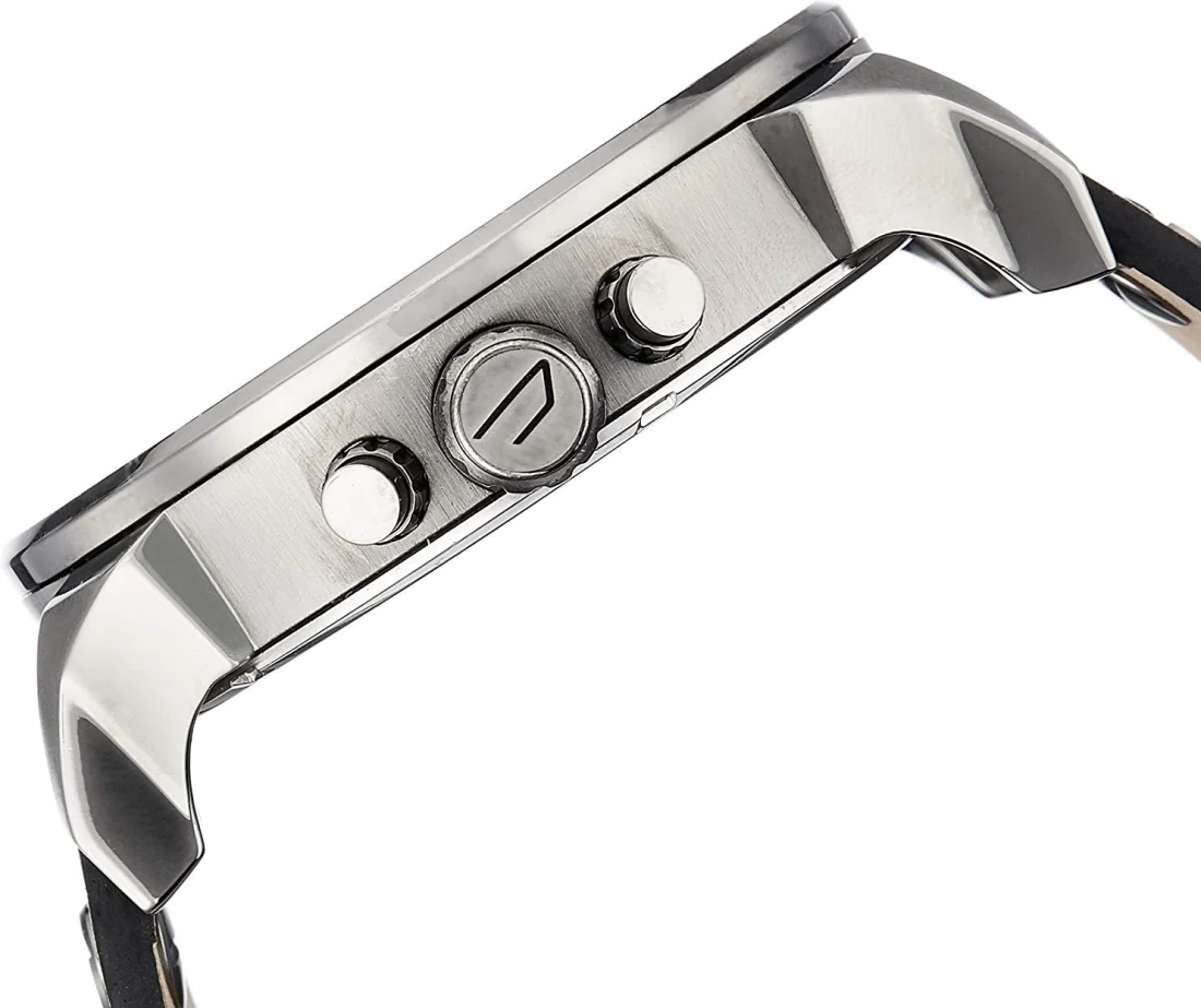 Montre Diesel Mr Daddy 2.0 DZ7314 pour Homme - Cadran Bleu Multifonctions, Bracelet Cuir Marron vue 2