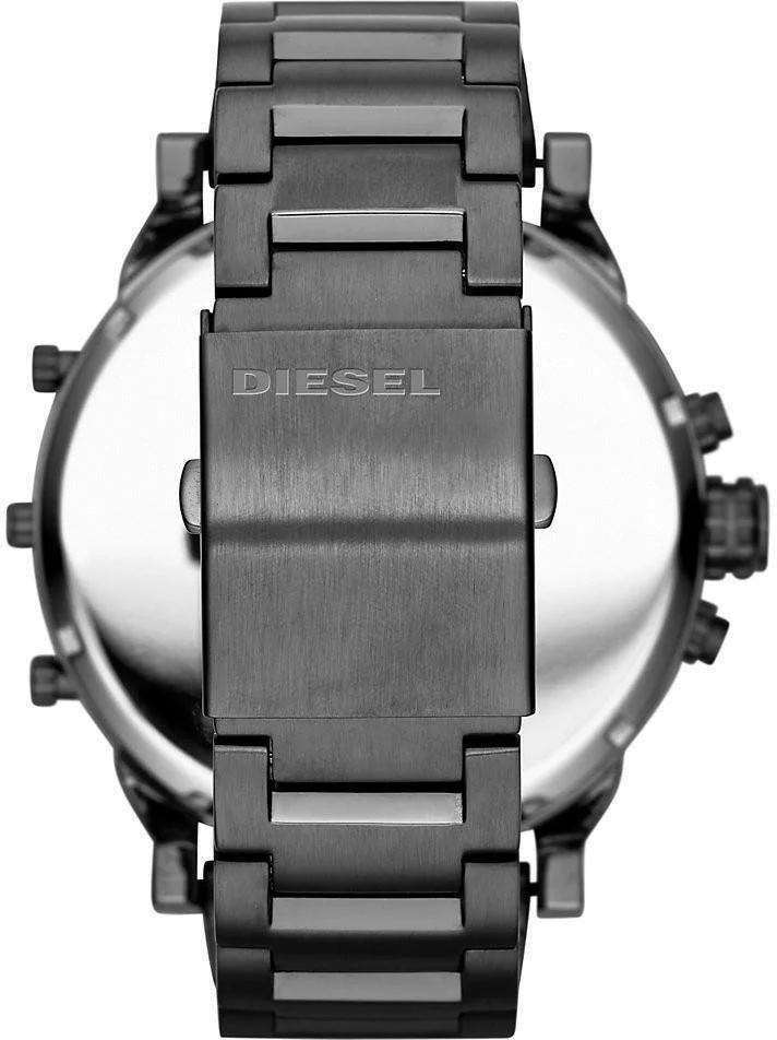 Montre Homme Diesel Mr Daddy 2.0 DZ7331, Cadran Bleu Denim, Boîtier Noir Acier vue 3