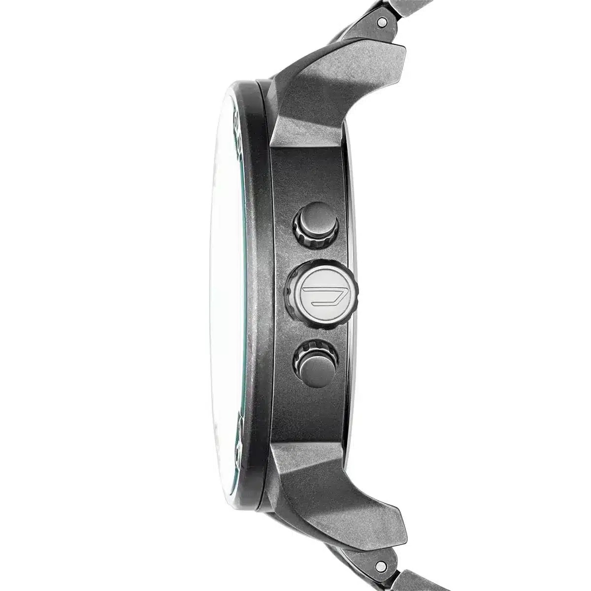 Montre Diesel Mr Daddy noire DZ7349 avec double fuseau horaire vue 3