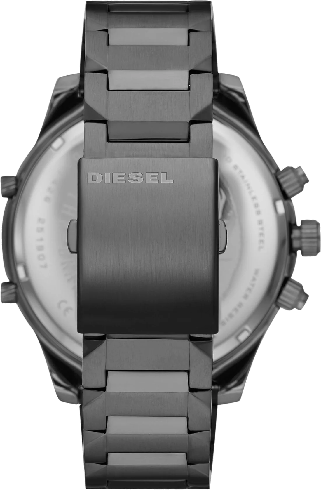 Montre Diesel DZ7426 Boltdown Homme - Chronographe Quartz Acier Gunmetal 56mm vue 3