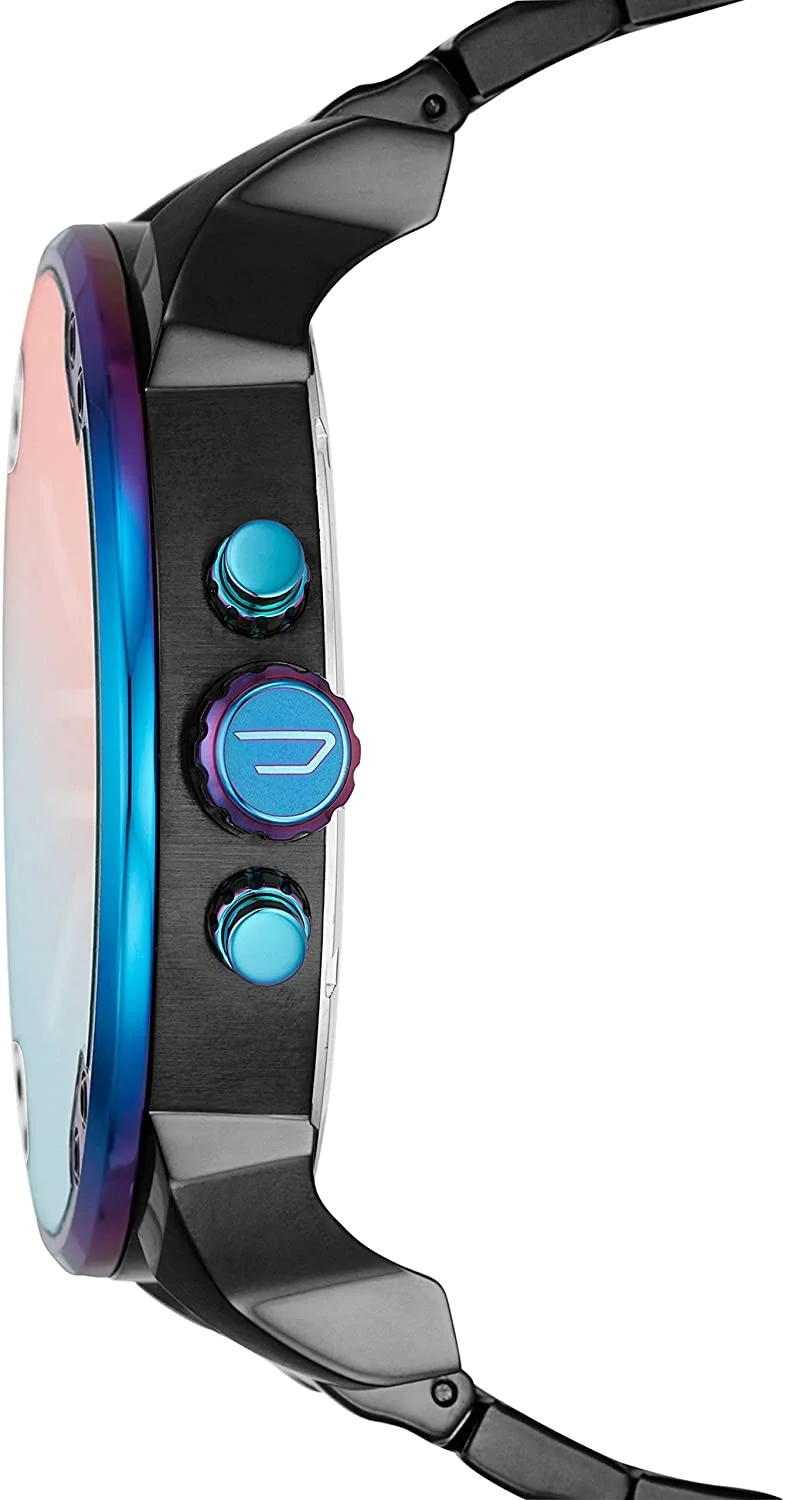 Montre Homme Diesel Mr Daddy 2.0 DZ7436 Cadran Iridé Multifonction Noir vue 2