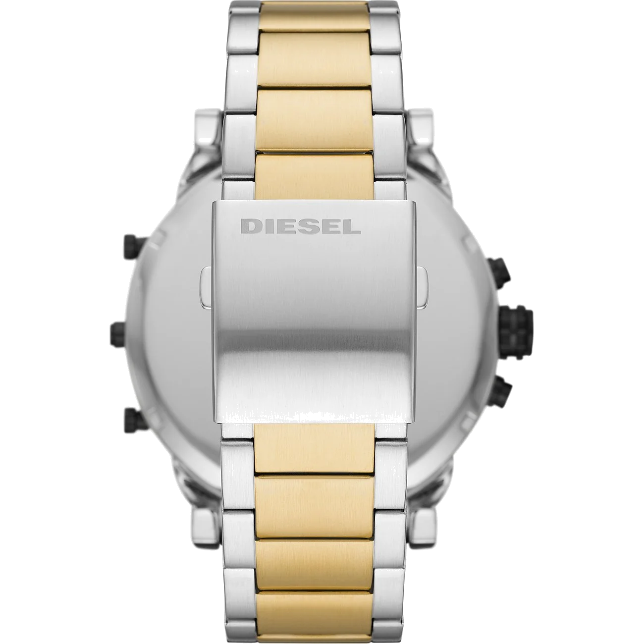 Montre Diesel Mr Daddy 2.0 DZ7459 pour Homme en acier inoxydable noir et doré vue 2