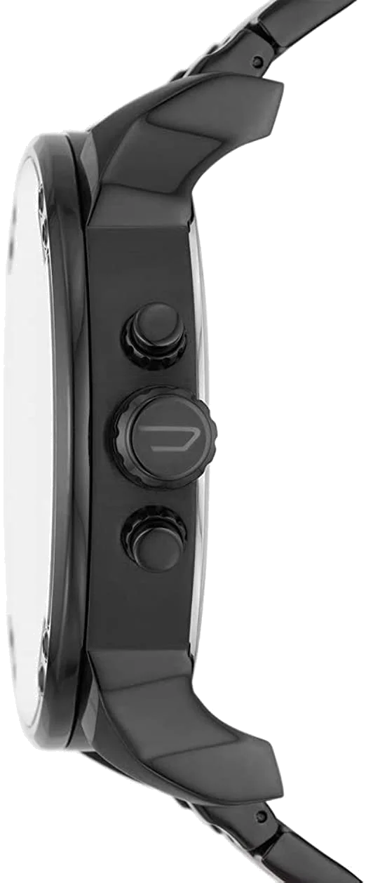 Montre Diesel Mr Daddy 2.0 pour Homme - Cadran XXL 57mm Gris - Bracelet Acier Inoxydable - Réf. DZ7463 vue 2