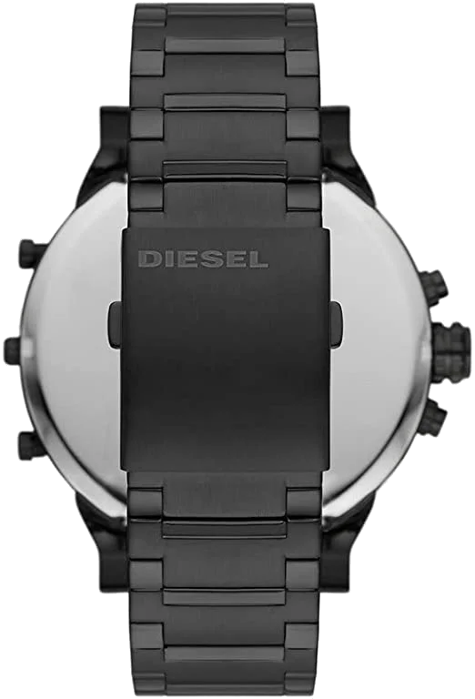 Montre Diesel Mr Daddy 2.0 pour Homme - Cadran XXL 57mm Gris - Bracelet Acier Inoxydable - Réf. DZ7463 vue 3