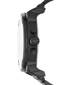 Montre Diesel Mr Daddy 2.0 DZ7468 acier inoxydable noire chronographe XXL vue 2