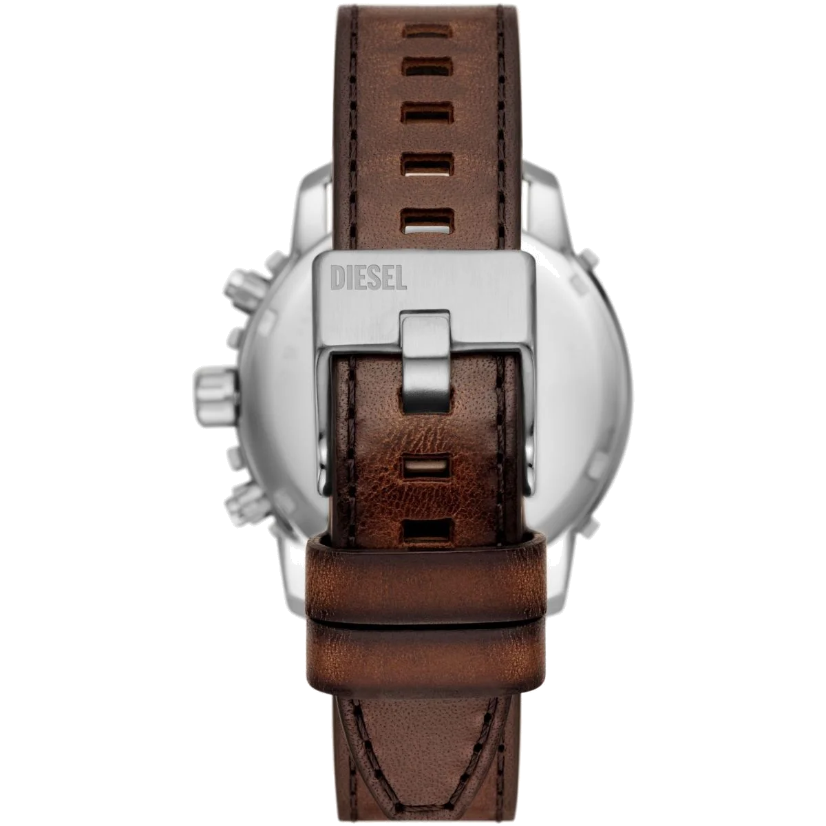 Montre Homme Diesel Griffed Mini DZ4604 bracelet cuir marron vue 4