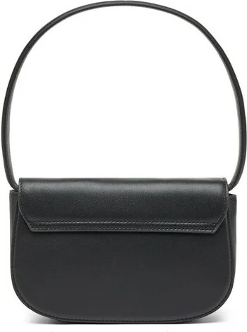 Sac à main Diesel 1DR Medium en cuir noir pour femme - Réf. 111504 vue 2