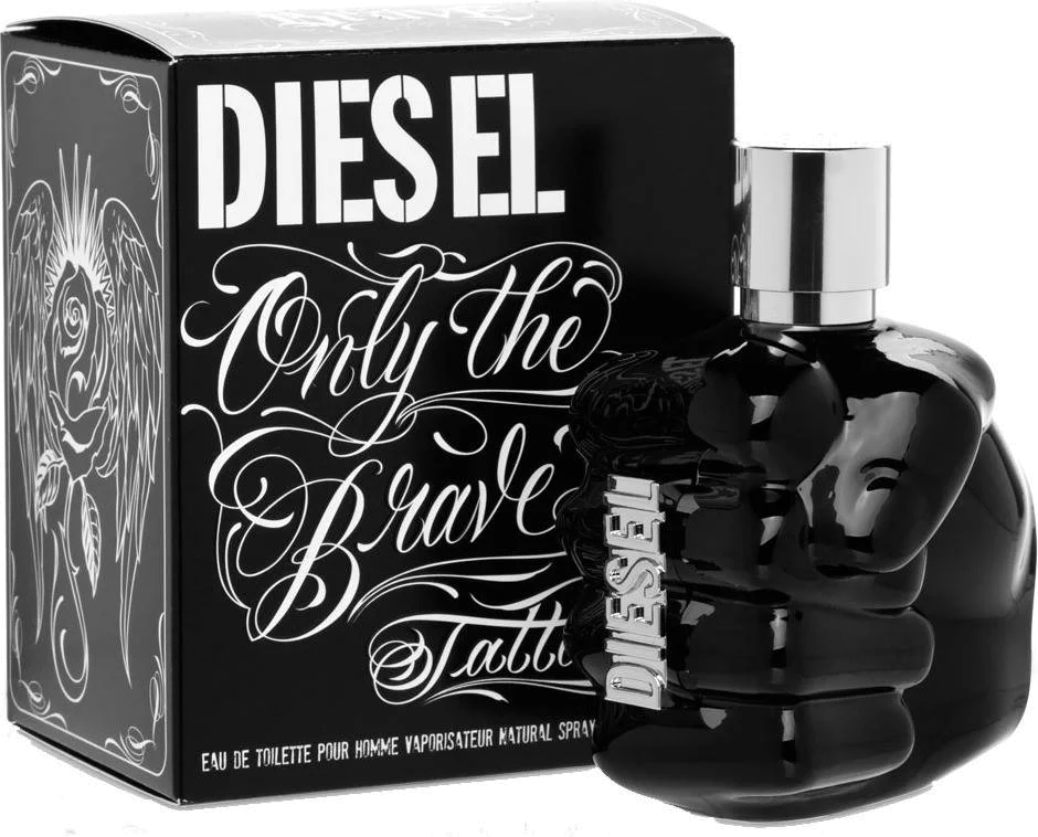 Diesel Only The Brave Tattoo, Eau de Toilette pour homme, 125 ml